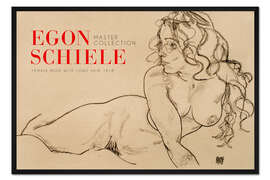 Gerahmter Kunstdruck Female Nude With Long Hair, 1918