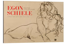 Magnettafel Female Nude With Long Hair, 1918