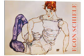 Gallery print Seated Woman in Violet Stockings, 1912