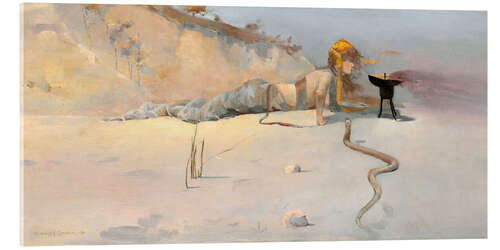 Acrylic print Hot Wind, 1889