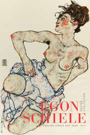 Magnettafel Kneeling Female Half Nude, 1917