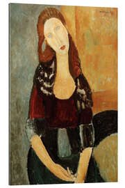 Gallery print Jeanne Hébuterne seated, 1918