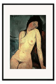 Gerahmter Kunstdruck Female Nude, 1916