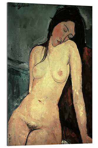 Galleritryk Female Nude, 1916