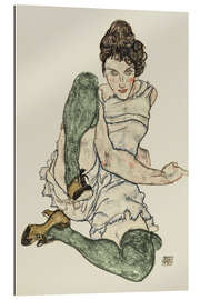 Gallery print Hand Drawings, Seated Woman with Green Stockings, 1920