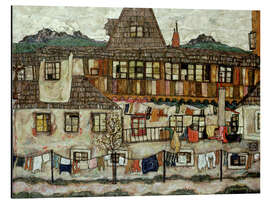 Magnettafel Haus mit trocknender Wäsche, 1917