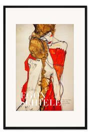 Gerahmter Kunstdruck The Mother And The Daughter, 1913 - Egon Schiele