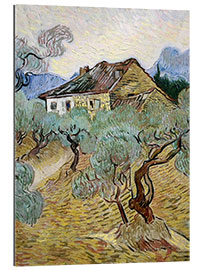 Tableau en plexi-alu The White Cottage Among the Olive Trees, 1889