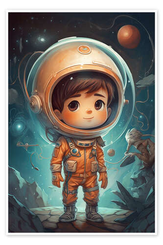 Poster The little Astronaut