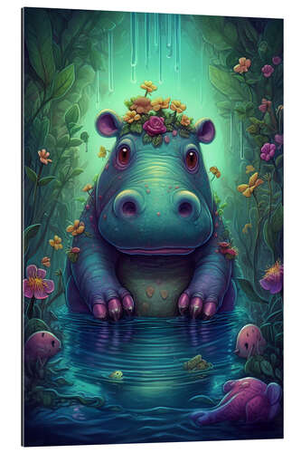 Gallery print The little Hippopotamus