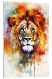 Gallery print Colorful Lion