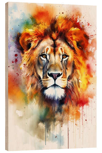 Trebilde Colorful Lion