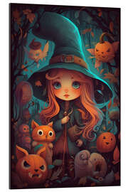 Gallery print The Little Helloween Witch