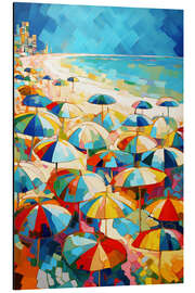 Magnettafel Der Tag am Meer I