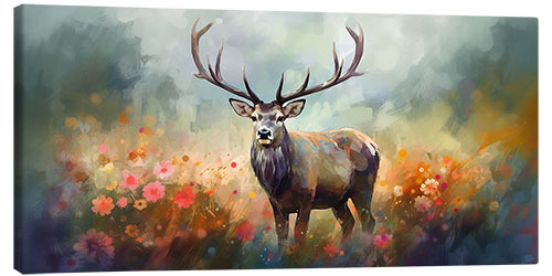 Canvas print Majestic Stag I