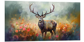 Foam board print Majestic Stag I