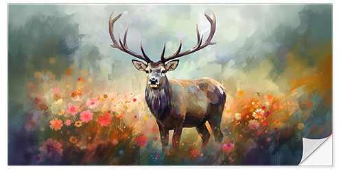 Wall sticker Majestic Stag I