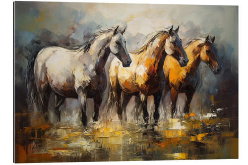 Gallery print Horses in Summer