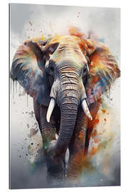 Gallery print Watercolor Elephant