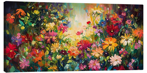 Canvas print Flower Meadow II