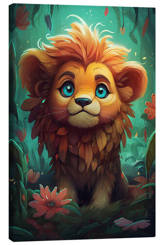 Canvas print The Little Lion