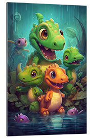 Gallery print Dinosaur Friends