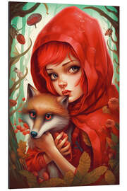 Magnettafel Rotkäppchen