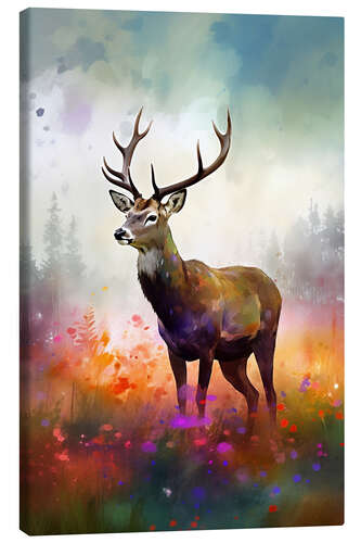 Canvas print Majestic Stag II