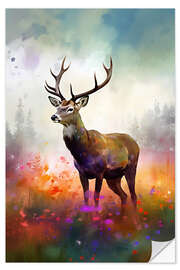 Wall sticker Majestic Stag II