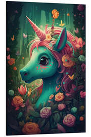 Magnettafel Märchenhaftes Einhorn