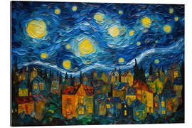 Gallery print Starry Night over the City