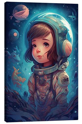 Canvas print The Little Astronaut