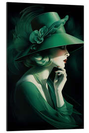 Gallery print Lady in Green II