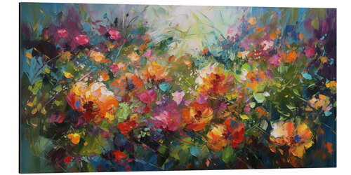 Tableau en aluminium Summer Meadow