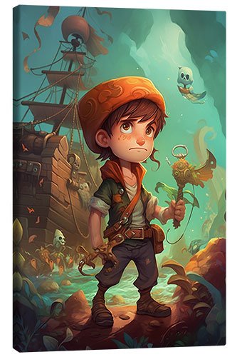 Canvas print The Little Pirate