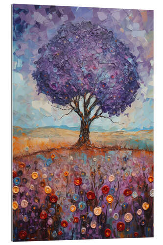 Cuadro de plexi-alu Lavender Tree