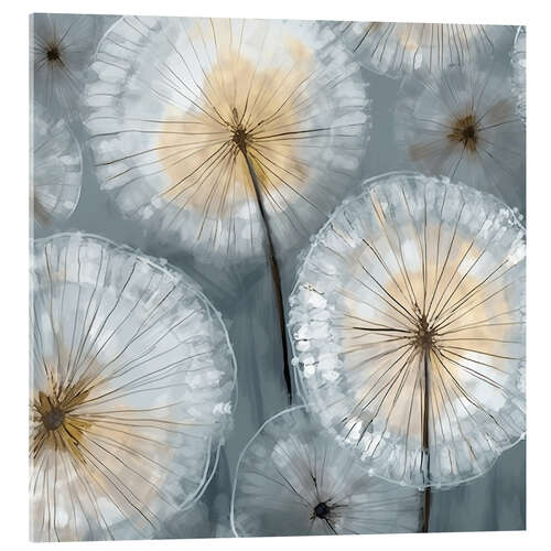 Akrylbilde Dandelions I