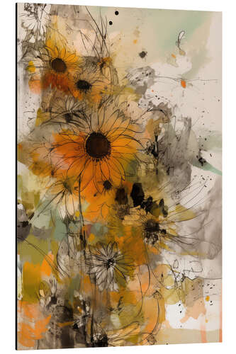 Cuadro de aluminio Sunflowers Forever II