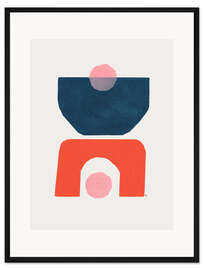 Gerahmter Kunstdruck Kora