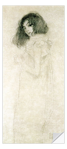 Dørtapet Portrait of a young woman