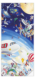 Door sticker Sky and Space - Bernd Lehmann