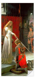 Deursticker The Accolade - Edmund Blair Leighton