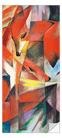 Dørtapet Revene - Franz Marc