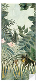 Deursticker  The Equatorial Jungle - Henri Rousseau