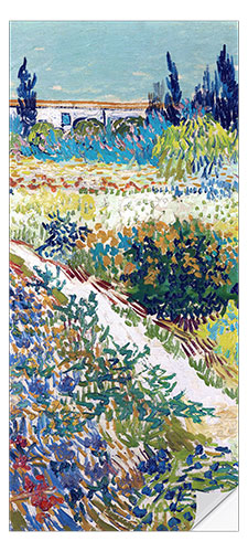 Dørtapet Garden at Arles (detalj)