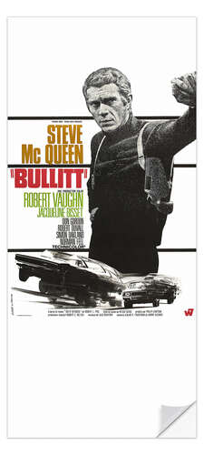 Dörrtapet Steve Mcqueen in Bullitt