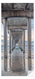 Door sticker Scripps Pier in La Jolla - Rob Tilley