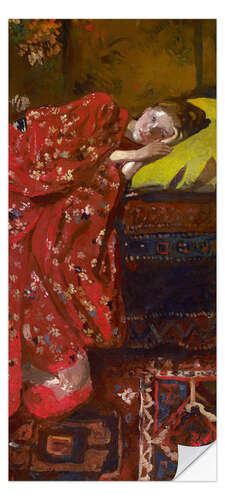 Door sticker The Red Kimono