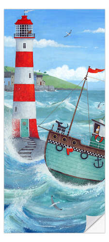 Door sticker Lighthouse