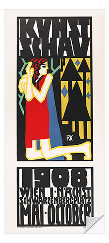 Door sticker Vienna Art Show, 1908